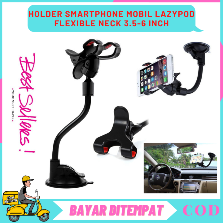 ORIGINAL Stand Holder Smartphone Mobil Lazypod Flexible Neck