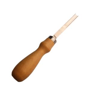 YANGS Handle Craft Tool DIY Leather Carving Skinning Shovel Leather Cutting Tool Skiving Beveling Tool Thinning Cutting Leather Craft Leather Shaving