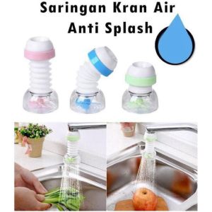 Masak & cuci piring makin gampang dengan Saringan Kran Air Flexible ini! Bisa diputar 360° hemat air anti ciprat dan bikin dapur selalu rapi ✨  👉 Mudah pasang tanpa ribet 👉 Air keluar lebih halus & terarah 👉 Cocok untuk dapur wastafel kamar mandi