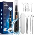 Plaque Remover for Teeth, Tartar Remover for Teeth Cleaning with 4 Replaceable Heads and 3 Adjustable Modes, Rechargeable Teeth Cleaning Plaque Remover for Home. 