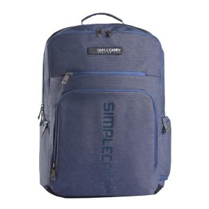 [CHÍNH HÃNG] Balo laptop 2 tầng Simplecarry MK4 thiết kế đa năng hiện đại có đến 26 ngăn khác nhau chất vải chống thấm tốt ngăn laptop 17 inch bảo hành 10 năm phù hợp mang đi học đi làm hay du lịch công tác