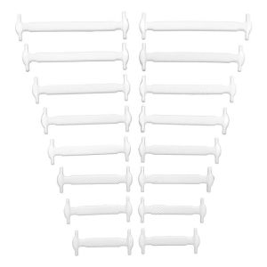 16pcs/lot Elastic Elastic Shoelaces Lazy Silicone Shoelaces