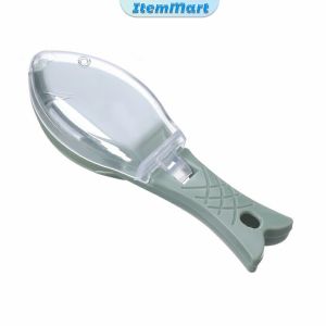ItemMart Fish Scale Remover Scaler Planer Cover Creative Kitchen Tools