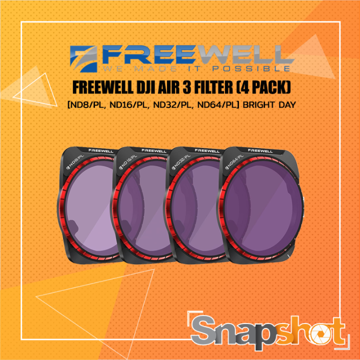 Filtri ND Freewell Per DJI Avata 2 | Set 4 Pezzi ND8, ND16, ND32, ND64 | Per Video Professionali - Foto 11