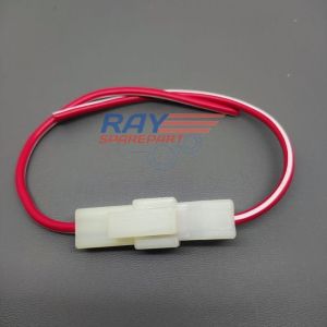 SOKET SAMBUNG KABEL 1 PIN BESAR JUMBO KABEL AVS 3MM NYLON ORIGINAL / SOCKET KONEKTOR KABEL MOTOR