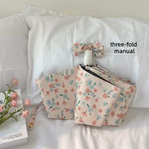 YOWXII🔥 Fully Automatic folding sun umbrella small portable womens sun umbrellas mini pocket umbrellas