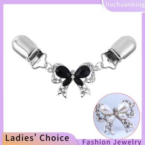 [COD] liuchuanbing Jewellery Fashion Bow Cardigan Sweater Blouse Pin Shawl Brooch Clips Duck Scarf Clasps