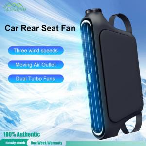 Portable Car Seat Fan 3 Speeds Adjustable Car Headrest Cooling Fan 5V/2A Car Air Cooling Fan Car Interior Accessories