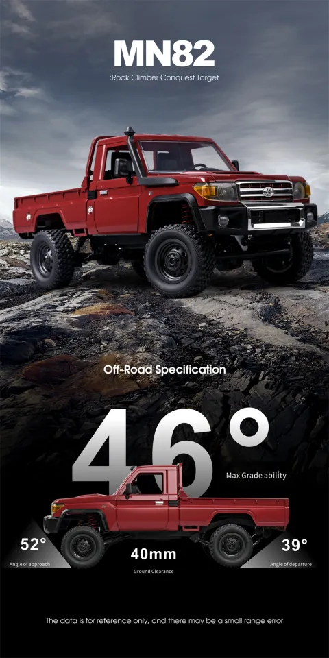 RMT MODELS Toyota Land Cruiser Voiture Radiocommandée 1:12