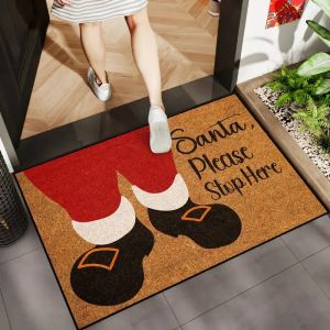 Entry Foot Mats Stain Resistant Practicality Entrance Mat Entrance Easy Care Holiday Festiveness