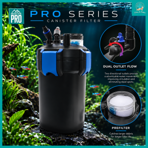 [Bioscape] Pro Series Aquarium Canister Filter (Suitable for 2ft / 60cm - 4ft / 120cm Aquarium)