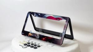 American Flag Eagle License Plate Frame 2 PCS