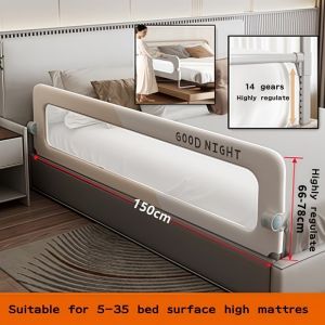 Bed Rail for Toddlers 150cm Child Baby Guard Rail Safety Guard Rail Bed Side Rail Guard