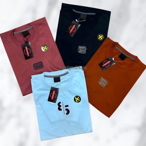 4 PCS 100 ribu kaos distro pria kaos 4 pcs 100 motif simple ukuran L XL terbaru kaos motif simple keren