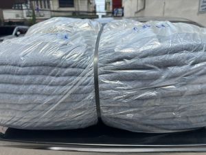 ผ้าห่มโบตั๋น ผ้าห่มเทา ผ้าห่มกันกระแทก ขายยกแพ็ค แพ็คละ 10 ผืน