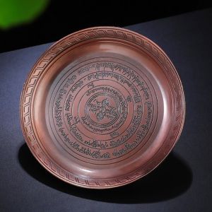 Smoke puja Offering Incense Burner Holder 烟供食子盘药供食子盘 烟供药供盘 药供 施食火供盆 焦烟中阴解脱咒铜香炉佛教 上供下施食子香粉 慈悲