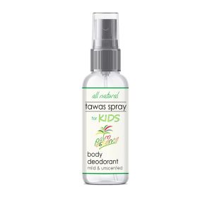 Deodorant for Kids – Natural Tawas Spray 68mL | Gentle Odor Protection for Sensitive Skin | Palm Essence