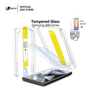 GKK Tempered glass Superfit Samsung A15 A25 A35 A55 5G Anti Spy Anti Gores Easy Install