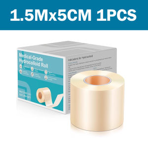 AKIRO HOME Malaysia Waterproof Grade Hydrocolloid Roll Tape 5M Acne Patch Scar Reducer DIY Wound Dressing Burn Blister Bandage Film Jerawat Pembalut Luka 痘痘贴防止疤痕