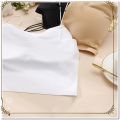 Tanktop Bra Seamless Ice Silk BH Tanpa Kawat Pakaian Dalam Wanita / Crop Top Tank Top Bralatte Korean Fashion Women SE P245. 