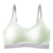 Maniyun 9-18Y Girls Training Bra Seamless Adjustable Sports Vest Breathable Comfort Teenager Bra