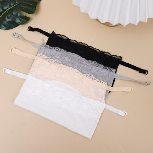 【🔥NEW】4Pcs Womens Instant Cleavage Cover Up Seamless Underwear Mock Camisole Bra Strapless Insert Wrapped Chest Intimates