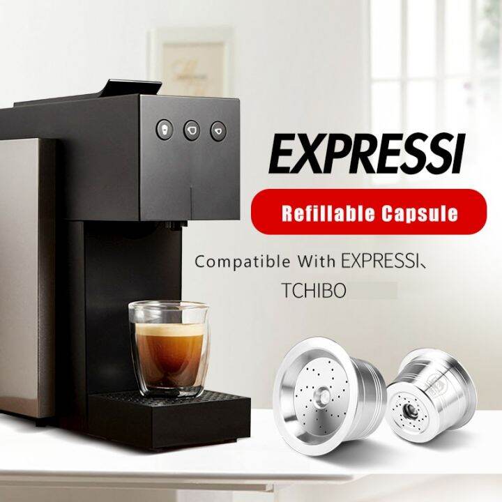 For Caffitaly Tchibo Cafissimo ALDI Expressi Refillable KFee Coffee Capsule Pod Filters