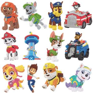 ✨💖💎 [MANY DESIGN] ENGLISH PACK Magic DIY Beans Art l Bean Beads Craft Kit l Stickers l Pokemon Paw Patrol Frozen Superhero Super Mario Spiderman Baby Shark Princess Fortune Cat Dinosaur Animal l Kids Children Toy l l Christmas Gifts
