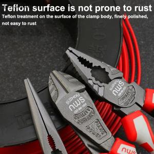 [LIXIAOJU] Universal Wire Cutter Needle Nose Crimping Plier Electrician Working Hardware Diagonal Pliers For Electricians