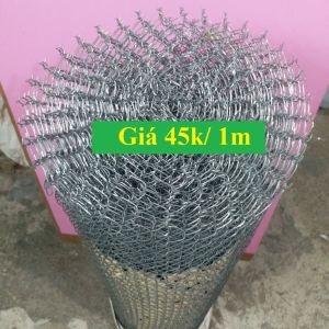 ( Khổ cao 1m ) Lưới sắt B20 chất lượng lưới làm chuồng gà vịt thú nuôi