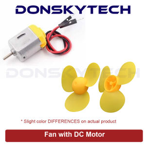 Fan with DC Motor for DIY Arduino Electronics Projects