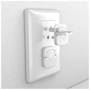 4our Kiddies Baby-Proof Outlet Covers (60 Pack) - Child Safety Electric Plug Protectors to Prevent Power Shock