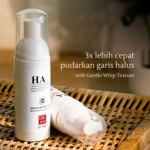 bisa cod Dr. JOU - Gentle Cleansing Whip (Facial Wash) | Hyaluronic Acid Moisturizing Foaming Whip 145ml | Samarkan Kerutan & Garis Halus |