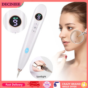 DECINIEE New 9 Mode Plasma Pen Freckle Remove Pen Wart Remover Mole Tattoo Remover Instruments Skin Tag Removal Spot Cleaner Beauty Care Tool