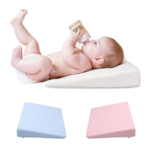 Ramp Cushion Slanting AntiSpitting Nursing Pillow Baby Pillow Side Sleeping