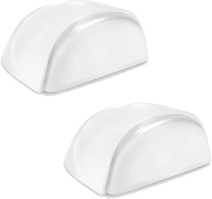 1/2/4pcs Acrylic Door Stopper Transparent  Floor Door Stops Self Adhesive Hidden Wall Buffer for Protection of Wall and Furniture