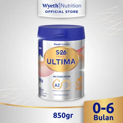 S-26 Promil 1 Ultima Multicare System Susu Formula 0-6 Bulan 850gr