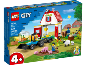 LEGO 60346 CITY Barn & Farm Animals (Age 4+ / 230 pcs)
