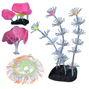 Delicate Aquariums Landscape Artificial Grass Terrarium Landscape Shrimp Grass Statue Aquariums Habitat Decors