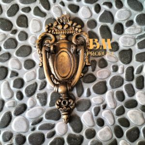 Ketukan Pintu Rumah Kuningan Antik Bel Ketukan Pintu 014 Bel Pintu Kuningan