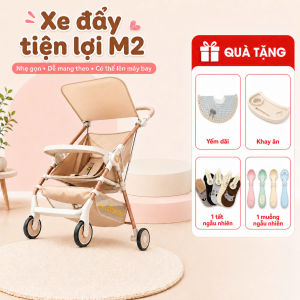 Xe đẩy trẻ em 0-6 tuổi siêu nhẹ gấp gọn tiện lợi cho du lịch Minibear Nhật Bản