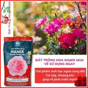 Đất trồng hoa hồng trộn sẵn 20dm3 Minh Hân Garden