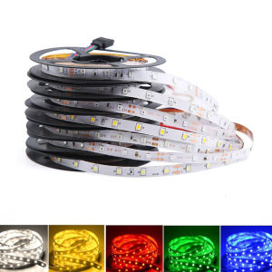 V&R LED Strip Light 5050 RGB Waterproof USB 5V 1M 2M 3M 5M with 24/44 Key Remote Control for Decoration