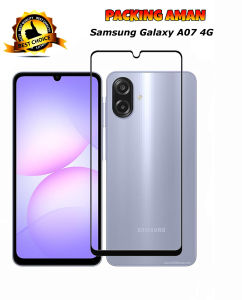 Tempered Glass Samsung Galaxy A07 4G Full Cover Full Screen Protector Anti Gores
