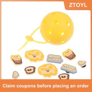 【ZTOYL】 1PC nhựa pickleball Túi tag Key chủ xách tay pickball Mặt dây chuyền cho Đảng hoilday Túi xách xe Keychain quà tặng sinh nhật