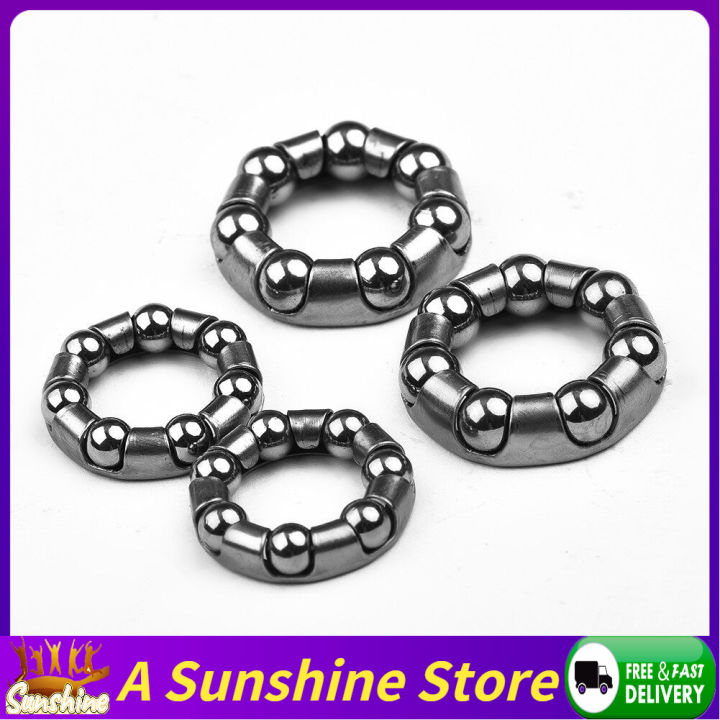 MTB Bike Road Bicycle Full Set Wheel Hub Bearings 3/16in 1/4in