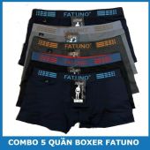 Combo 4 Quần Sịp Đùi Thun Lạnh Cạp Dệt Không Gây Hằn Da Mềm Mại Khử Mùi