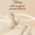 Disney J300 TWS BT5.3 ที่หนีบหู ชุดหูฟังบลูทูธ แนวคิดการนำกระดูก 2024 กีฬาเปิดที่ไม่ใช่ในหู วิ่ง ลดเสียงรบกวน [แบตเตอรี่ LED / ที่หนีบหูนุ่ม]. 