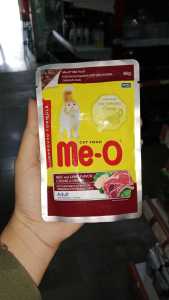 MEO ME-O DAGING BEEF AND LAMB FLAVOR MEO DAGING SAPI DAN DOMBA MAKANAN KUCING BASAH