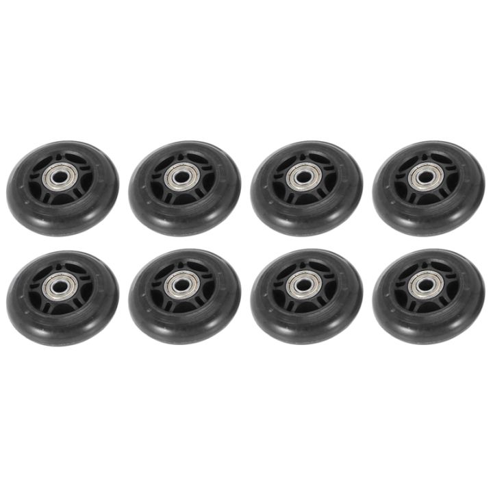 8 Pack Inline Skate Wheels Beginner's Roller Blades Replacement Wheel